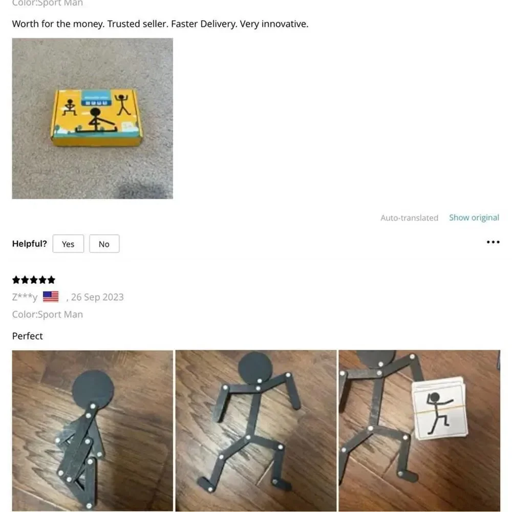 New kid’s game “sporty wooden man”